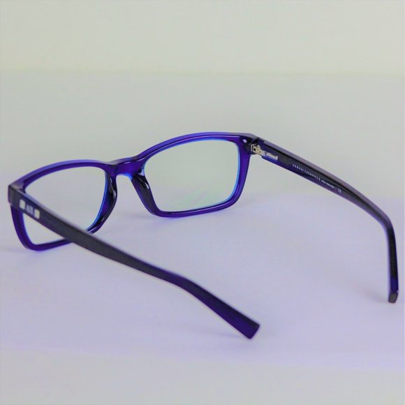 Armani Exchange Men AX3007 Blue Eyeglasses & Case - Picture 6 of 9